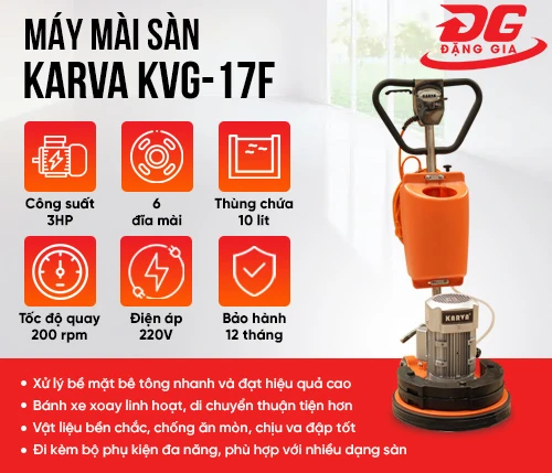 Máy mài sàn Karva KVG-17F 2