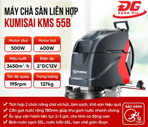 Máy chà sàn Kumisai KMS 55B 2