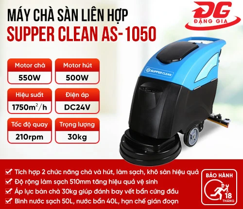 Máy chà sàn liên hợp Supper Clean AS-1050 2