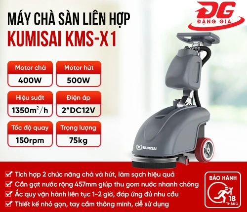 Máy chà sàn Kumisai KMS-X1 2