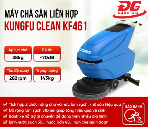 Máy chà sàn liên hợp Kungfu Clean KF461 2