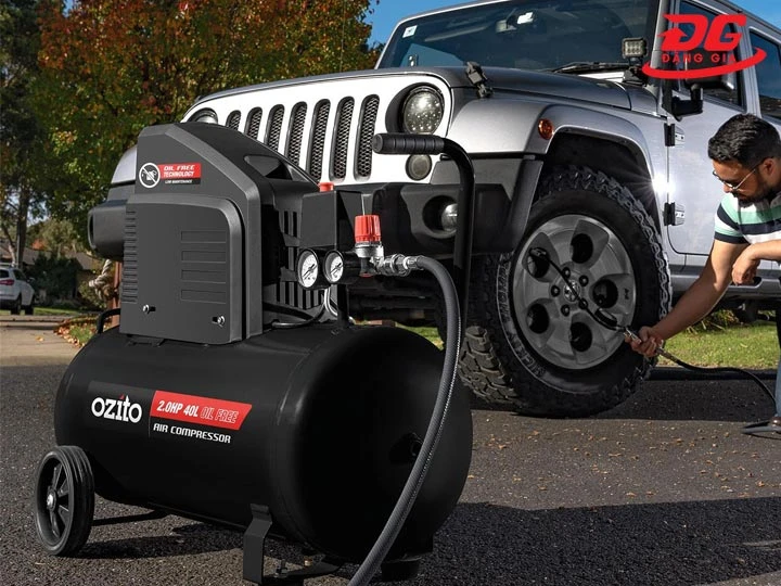 Máy nén khí Ozito bơm ô tô