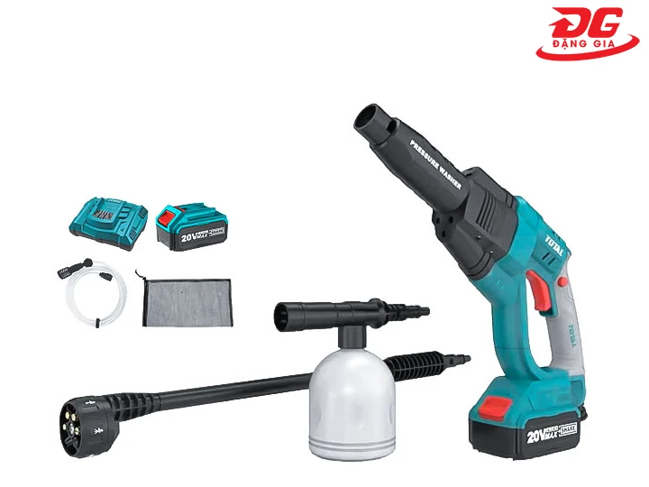 Máy xịt rửa xe dùng pin 20V Total TPWLI20084