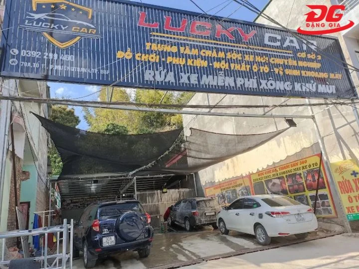 Tiệm rửa xe Điện Biên Phủ Luckey Car