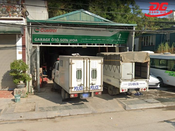 Tiệm rửa xe Điện Biên Phủ Sơn Hoa