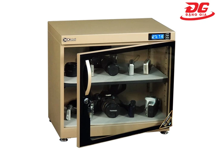 Tủ chống ẩm máy ảnh Nikatei NC-80HS (Gold Plus)