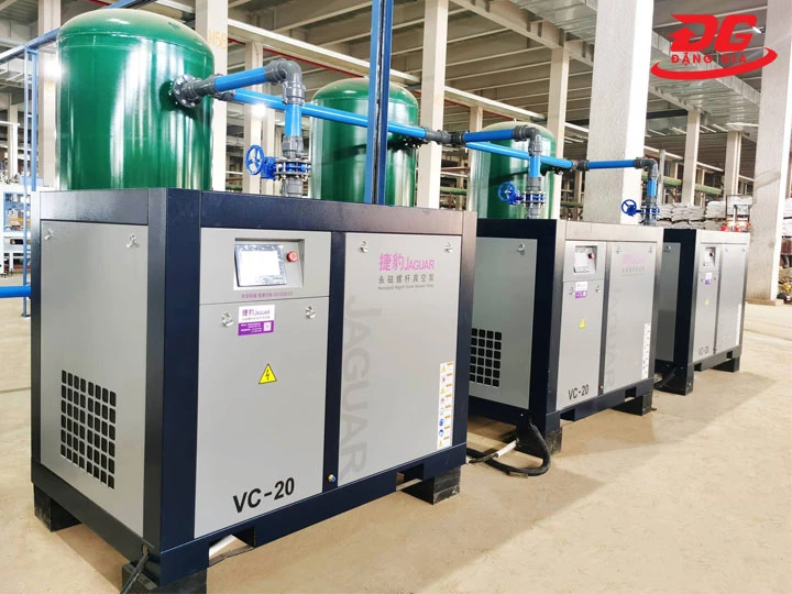 Ứng dụng máy nén khí Jaguar