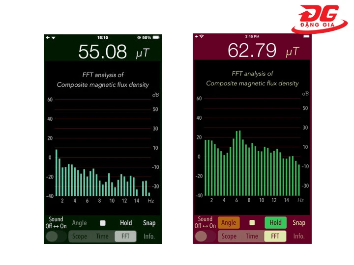 app dò kim loại Magnetscape