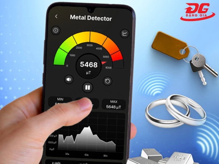 app dò kim loại Metal Detector - Gold Finder