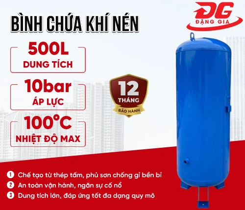 Bình chứa khí nén 500 lít 2