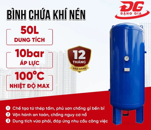 Bình chứa khí nén 50 lít 2