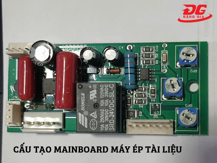 cấu tạo của mainboard máy ép tài liệu