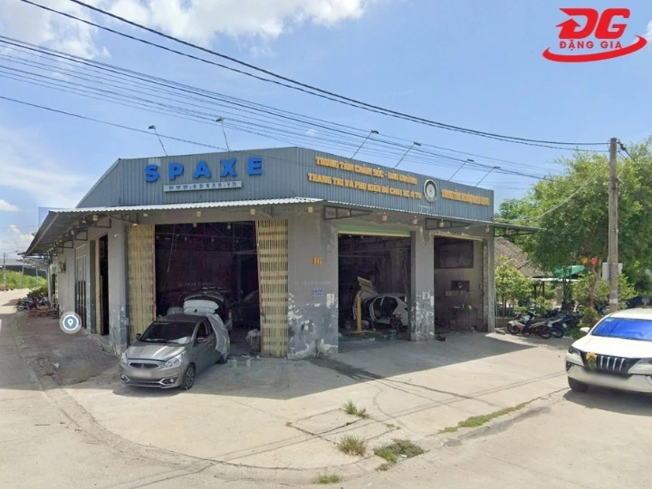 Địa chỉ rửa xe Cà Mau Spaxe môi trường sạch sẽ và gọn gàng