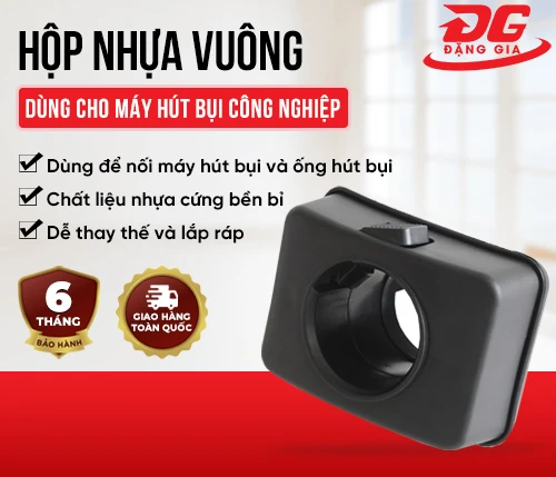 Hộp nhựa vuông máy hút bụi công nghiệp 2