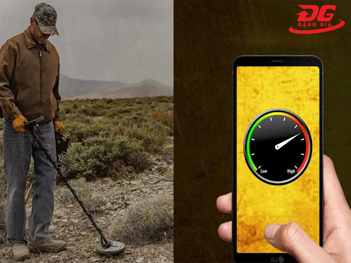 khái niệm app dò kim loại