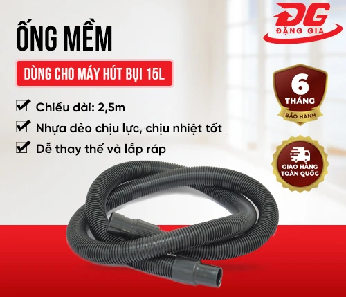 Ống mềm máy hút bụi 15L 2