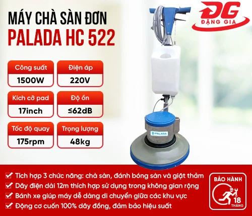 Máy chà sàn Palada HC 522 2