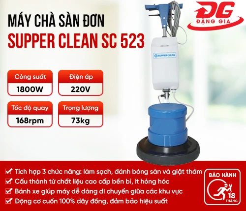 Máy chà sàn công nghiệp Supper Clean SC 523 2