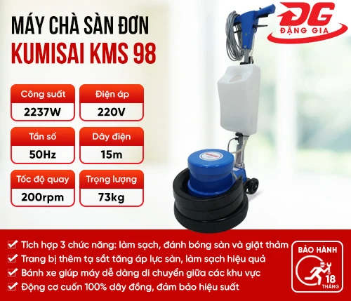 Máy chà sàn công nghiệp Kumisai KMS 98 2