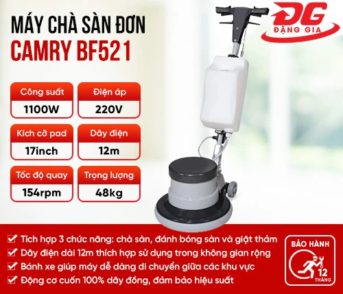 Máy chà sàn CAMRY BF521 2