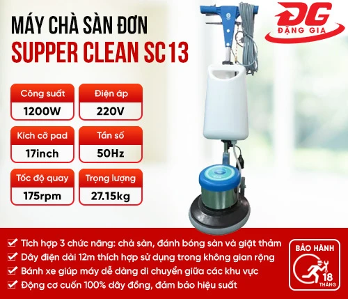 Máy chà sàn Supper Clean SC13 2