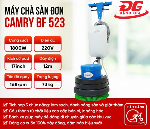 Máy chà sàn đa năng CAMRY BF 523 2
