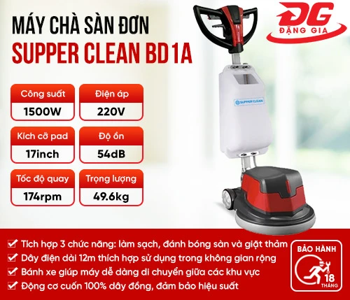 Máy chà sàn Supper Clean BD1A 2