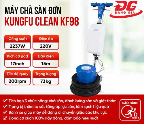 Máy chà sàn công nghiệp Kungfu Clean KF98 2