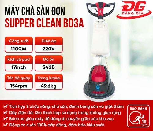 Máy chà sàn Supper Clean BD3A 2