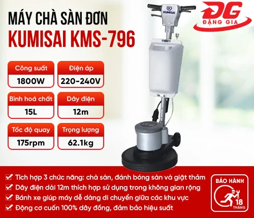 Máy chà sàn Kumisai KMS-796 2
