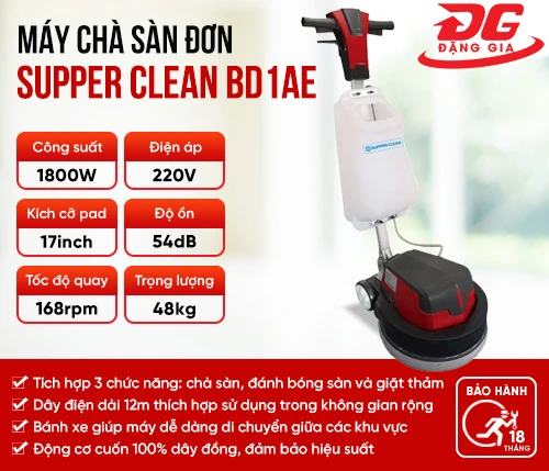 Máy chà sàn Supper Clean BD1AE 2