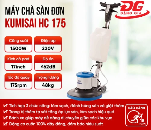 Máy chà sàn Kumisai HC 175 2