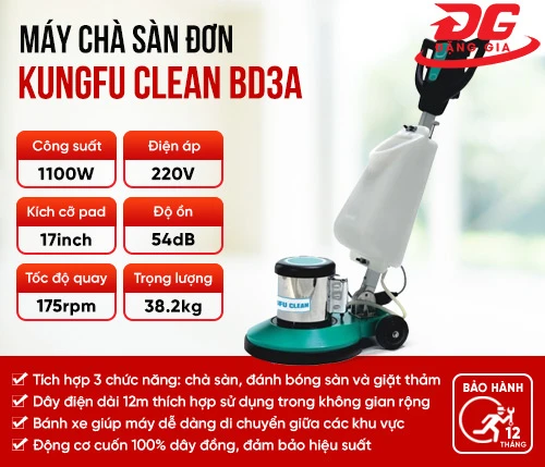 Máy chà sàn Kungfu Clean BD3A 2