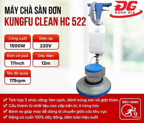 Máy chà sàn công nghiệp Kungfu Clean HC 522 2