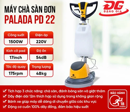Máy chà sàn - thảm công nghiệp Palada PD 22 2