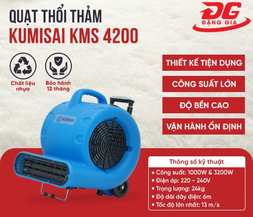 máy sấy sàn Kumisai KMS 4200
