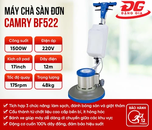 Máy chà sàn giặt thảm BF522 2
