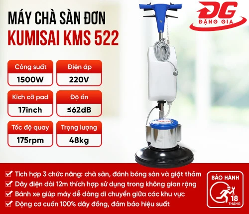 Máy chà sàn Kumisai KMS 522 2