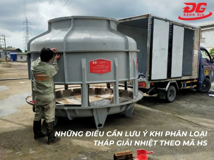 Một số lưu ý khi phân loại mã HS tháp giải nhiệt