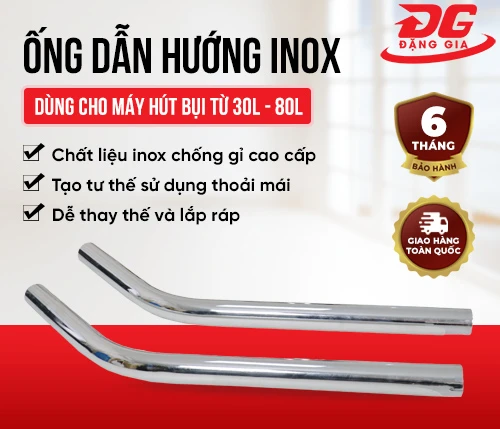 Ống dẫn hướng inox máy hút bụi 30L-70L-80L 2