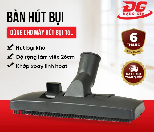 Bàn hút bụi của máy hút bụi 15L 2