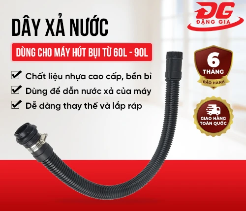 Dây xả nước máy hút bụi 2