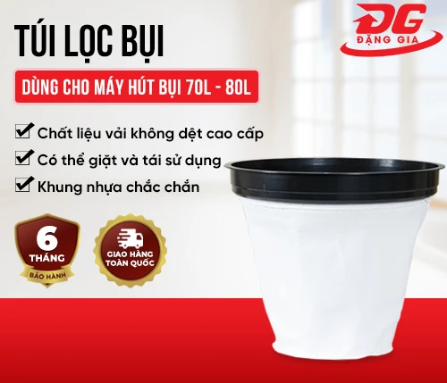Túi lọc máy hút bụi 70L-80L 2