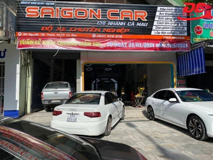 Quán rửa xe Cà Mau Sai Gon Car với chất lượng dịch vụ hàng đầu