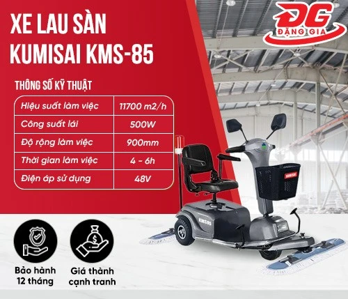 Xe lau sàn Kumisai KMS-85 2