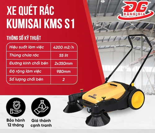 Xe quét rác Kumisai KMS-S1 2