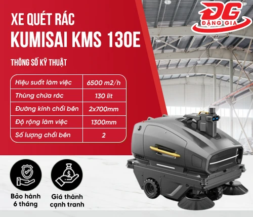 Xe quét rác Kumisai KMS 130E 2