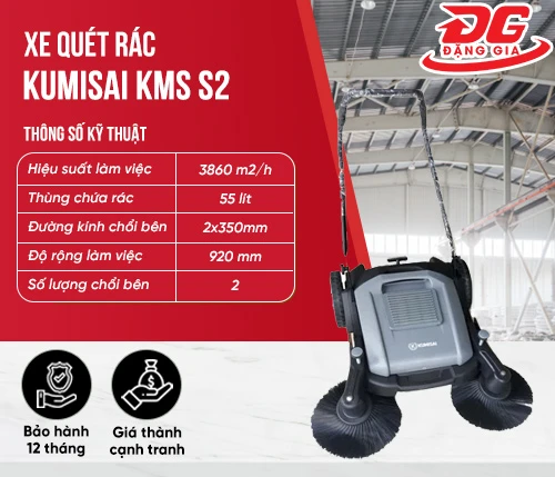 Xe quét rác Kumisai KMS S2 2