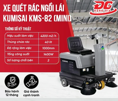 Xe quét rác Kumisai KMS-82 (Mini) 2