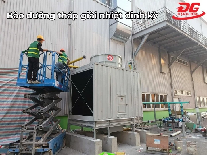 Cần bảo trì tháp giải nhiệt Longzi thường xuyên